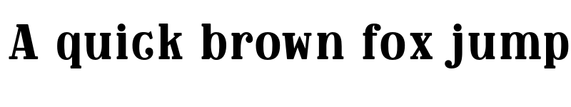 Preview of FONTSPRING DEMO - Baker Street Black Regular font