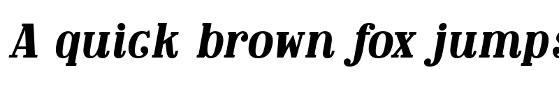 Preview of FONTSPRING DEMO - Baker Street Oblique Regular font