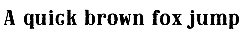 Preview of FONTSPRING DEMO - Baker Street Rough Regular font