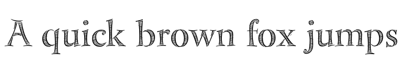 Preview of FONTSPRING DEMO - Bakersville Bold font