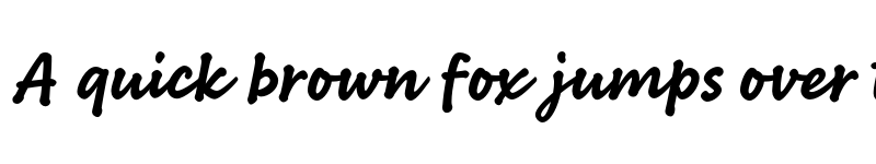 Preview of FONTSPRING DEMO - Bakeshop Bold font