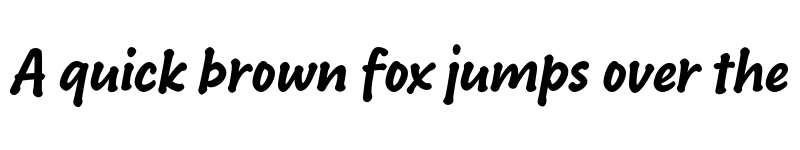 Preview of FONTSPRING DEMO - Bakeshop non-connect Bold font