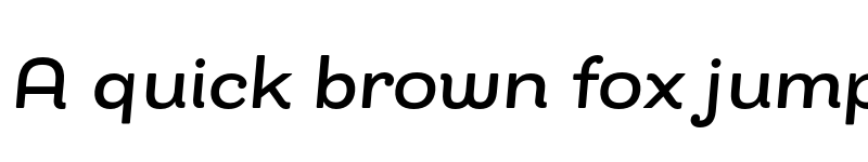 Preview of FONTSPRING DEMO - Bakewell Bold Wide Italic Regular font