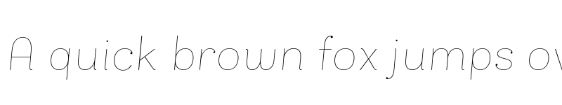 Preview of FONTSPRING DEMO - Bakewell Hairline Italic Regular font