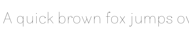 Preview of FONTSPRING DEMO - Bakewell Hairline Regular font