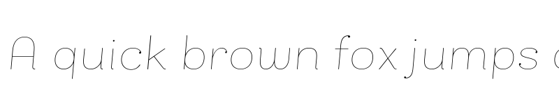 Preview of FONTSPRING DEMO - Bakewell Hairline Sm-Wide It Regular font