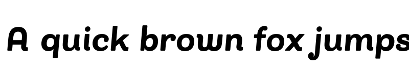 Preview of FONTSPRING DEMO - Bakewell Heavy Italic Regular font