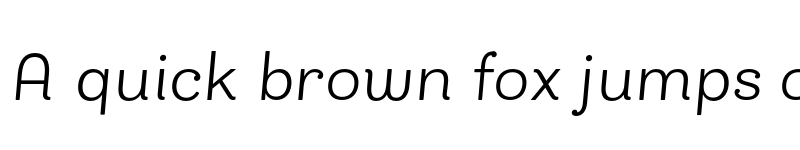 Preview of FONTSPRING DEMO - Bakewell Italic font