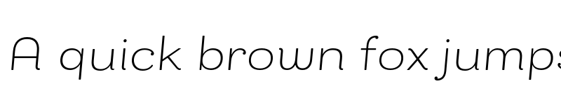 Preview of FONTSPRING DEMO - Bakewell Light Wide Italic Regular font