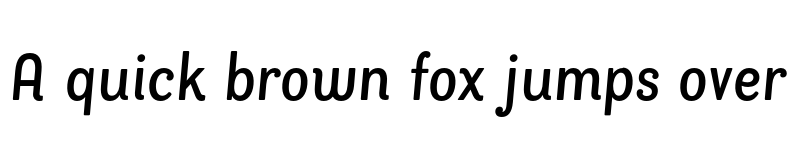 Preview of FONTSPRING DEMO - Bakewell Medium Narrow Italic Regular font