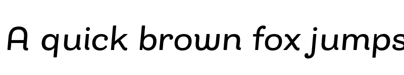 Preview of FONTSPRING DEMO - Bakewell Medium Sm-Wide Italic Regular font