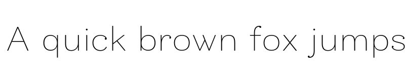 Preview of FONTSPRING DEMO - Bakewell Thin Semi-Wide Regular font