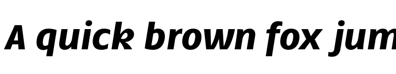 Preview of FONTSPRING DEMO - Ballarih ExtraBold Italic font