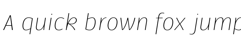 Preview of FONTSPRING DEMO - Ballarih Light Italic font
