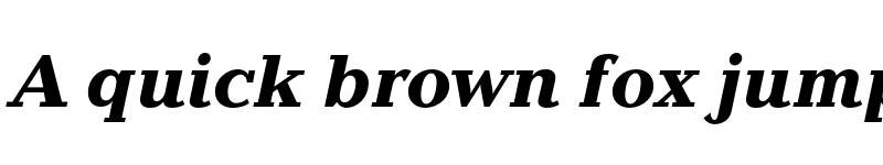 Preview of FONTSPRING DEMO - Baltica Extra Bold Italic font