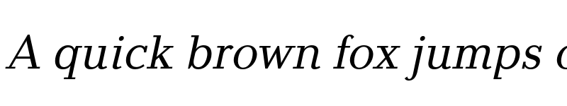 Preview of FONTSPRING DEMO - Baltica Italic font