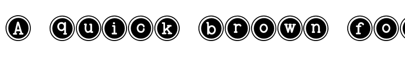 Preview of FONTSPRING DEMO - BaltimoreTypewriterKeys Regular font