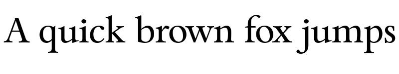 Preview of FONTSPRING DEMO - Bamberg Serial Regular font