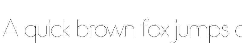 Preview of FONTSPRING DEMO - Bambino Extra Light Regular font
