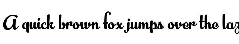 Preview of FONTSPRING DEMO - Banana Yeti ExtraBold font