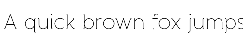 Preview of FONTSPRING DEMO - Banda Thin Thin font