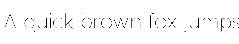 Preview of FONTSPRING DEMO - Banda ultra thin Ultra Thin font