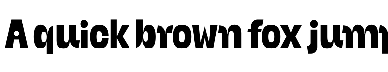 Preview of FONTSPRING DEMO - Bangel Solid Regular font