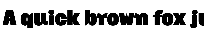 Preview of FONTSPRING DEMO - Bangel Ultra Black Regular font