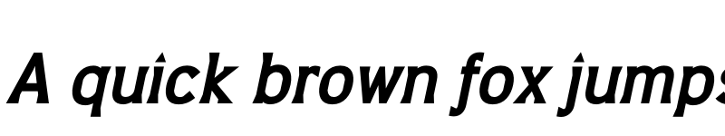 Preview of FONTSPRING DEMO - Barbica Bold Italic font