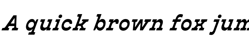 Preview of FONTSPRING DEMO - Bardamu Normal Bold Italic font