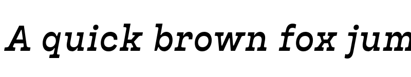 Preview of FONTSPRING DEMO - Bardamu SemiBold Half Italic Regular font