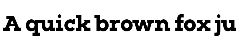 Preview of FONTSPRING DEMO - Barnic Slab Black Regular font