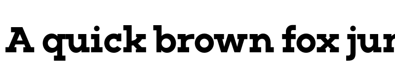 Preview of FONTSPRING DEMO - Barnic Slab ExtBd Regular font