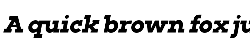 Preview of FONTSPRING DEMO - Barnic Slab ExtBlk Italic font