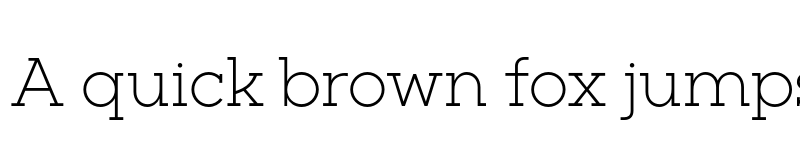 Preview of FONTSPRING DEMO - Barnic Slab ExtLt Regular font