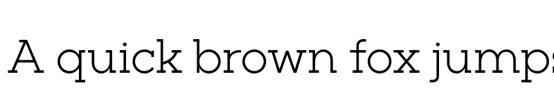 Preview of FONTSPRING DEMO - Barnic Slab Light Regular font