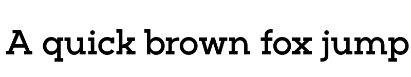 Preview of FONTSPRING DEMO - Barnic Slab Med Regular font