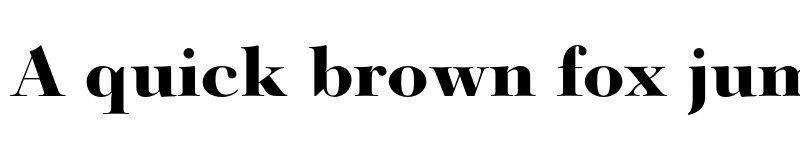 Preview of FONTSPRING DEMO - Barocco Display PRO Black Bold font