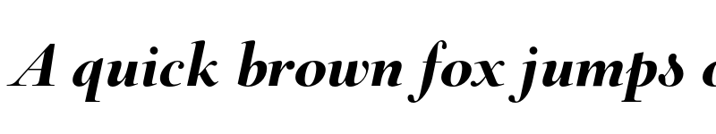 Preview of FONTSPRING DEMO - Barocco Display PRO Black Italic font