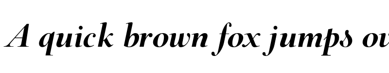 Preview of FONTSPRING DEMO - Barocco Display PRO Light Bold Italic font