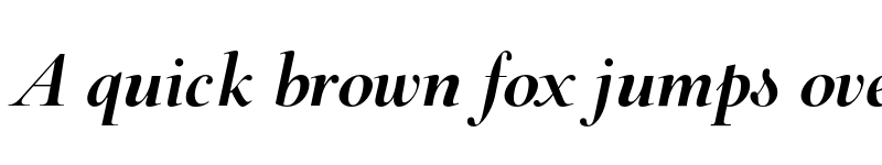 Preview of FONTSPRING DEMO - Barocco Display PRO Regular Italic font