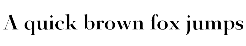 Preview of FONTSPRING DEMO - Barocco Display PRO Regular Regular font