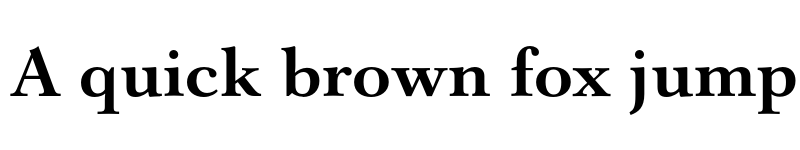 Preview of FONTSPRING DEMO - Barocco Text PRO Light Bold font