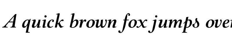 Preview of FONTSPRING DEMO - Barocco Text PRO Light Italic font