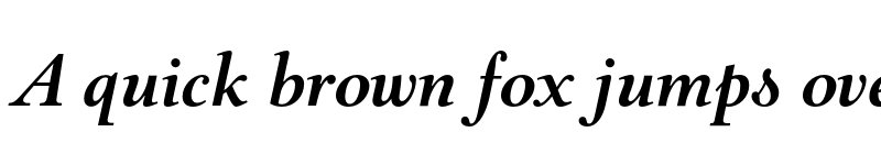 Preview of FONTSPRING DEMO - Barocco Text PRO Regular Italic font