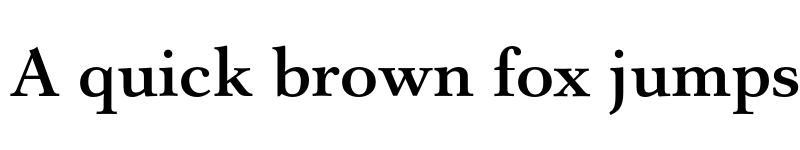 Preview of FONTSPRING DEMO - Barocco Text PRO Regular Regular font