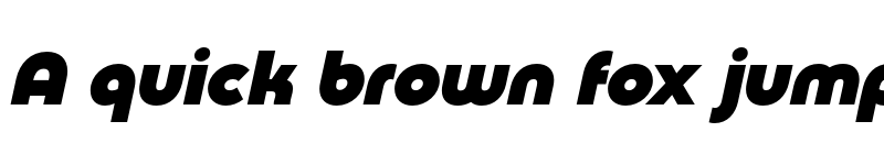 Preview of FONTSPRING DEMO - Basenji ExtBd Italic font