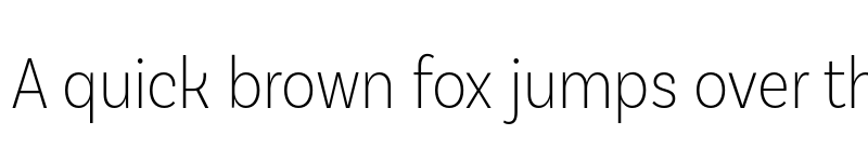 Preview of FONTSPRING DEMO - Basic Sans Alt Cnd ExtraLight Regular font