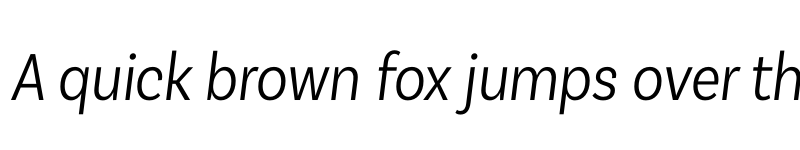Preview of FONTSPRING DEMO - Basic Sans Alt Cnd Light It Regular font