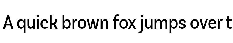 Preview of FONTSPRING DEMO - Basic Sans Alt Cnd Regular font